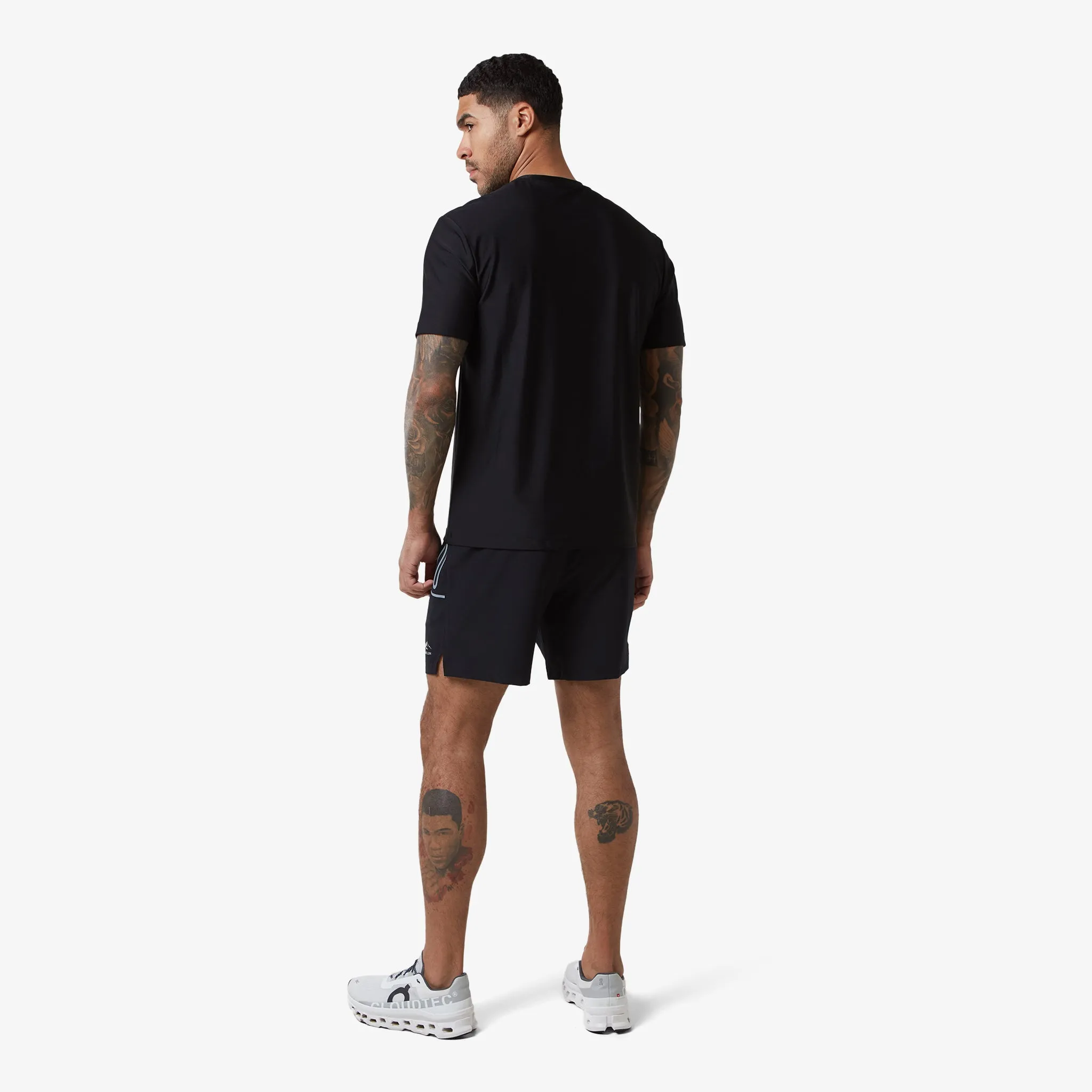 2-Pack Heat Seal Zip Pocket T-Shirts | Black/Grey