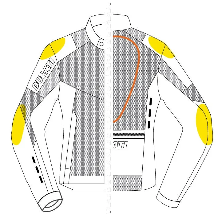 98109262 - Ducati Flow C5 Mesh Jacket - Women's