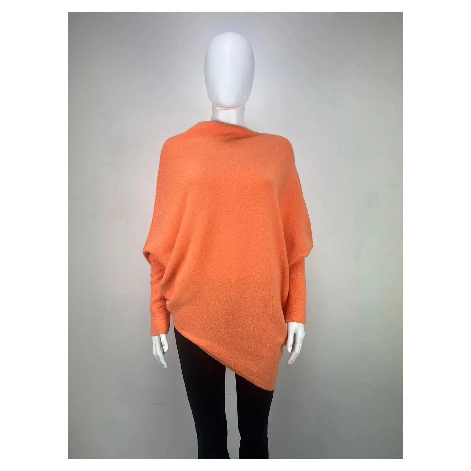 Audrey  Asymmetric Knitted Jumper