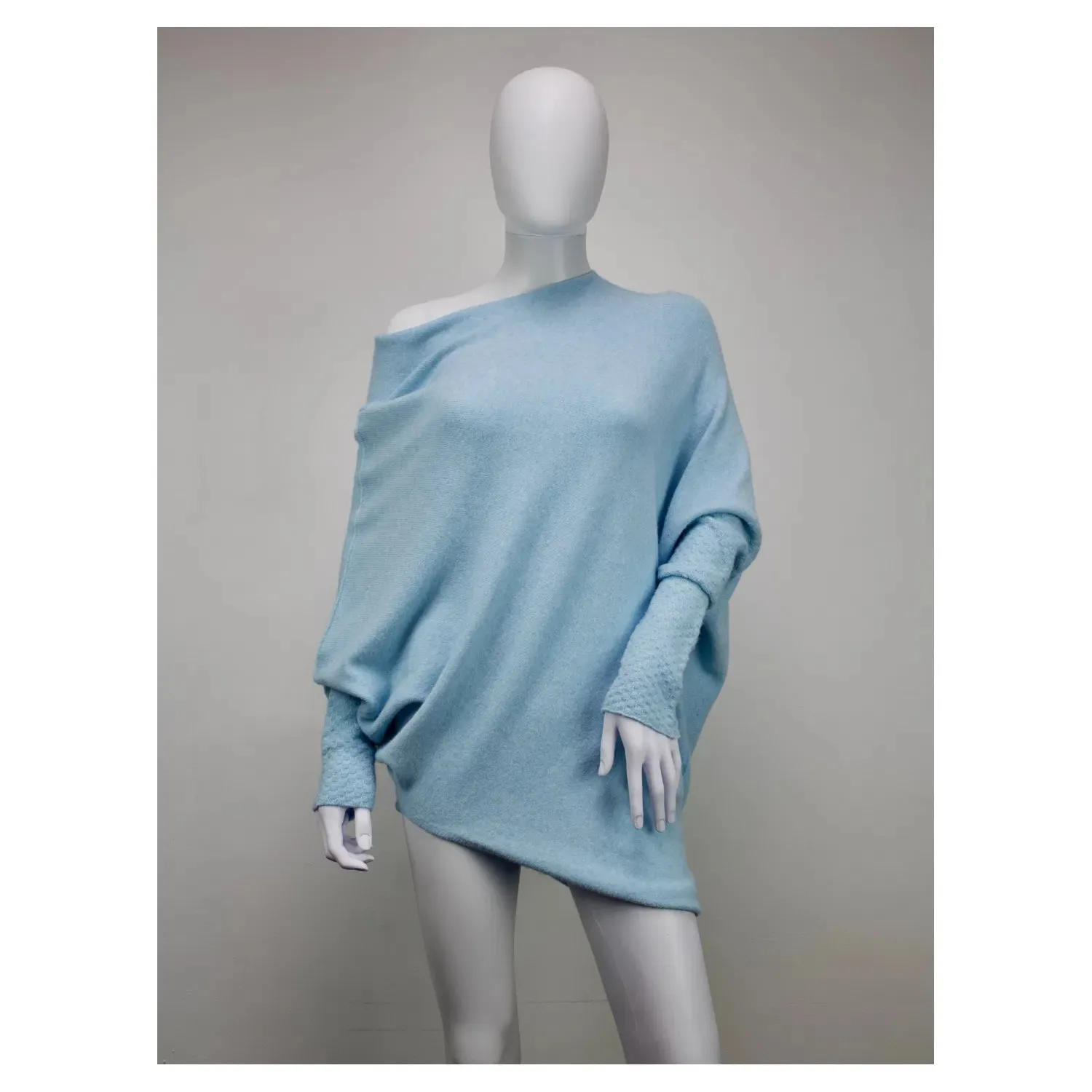 Audrey  Asymmetric Knitted Jumper