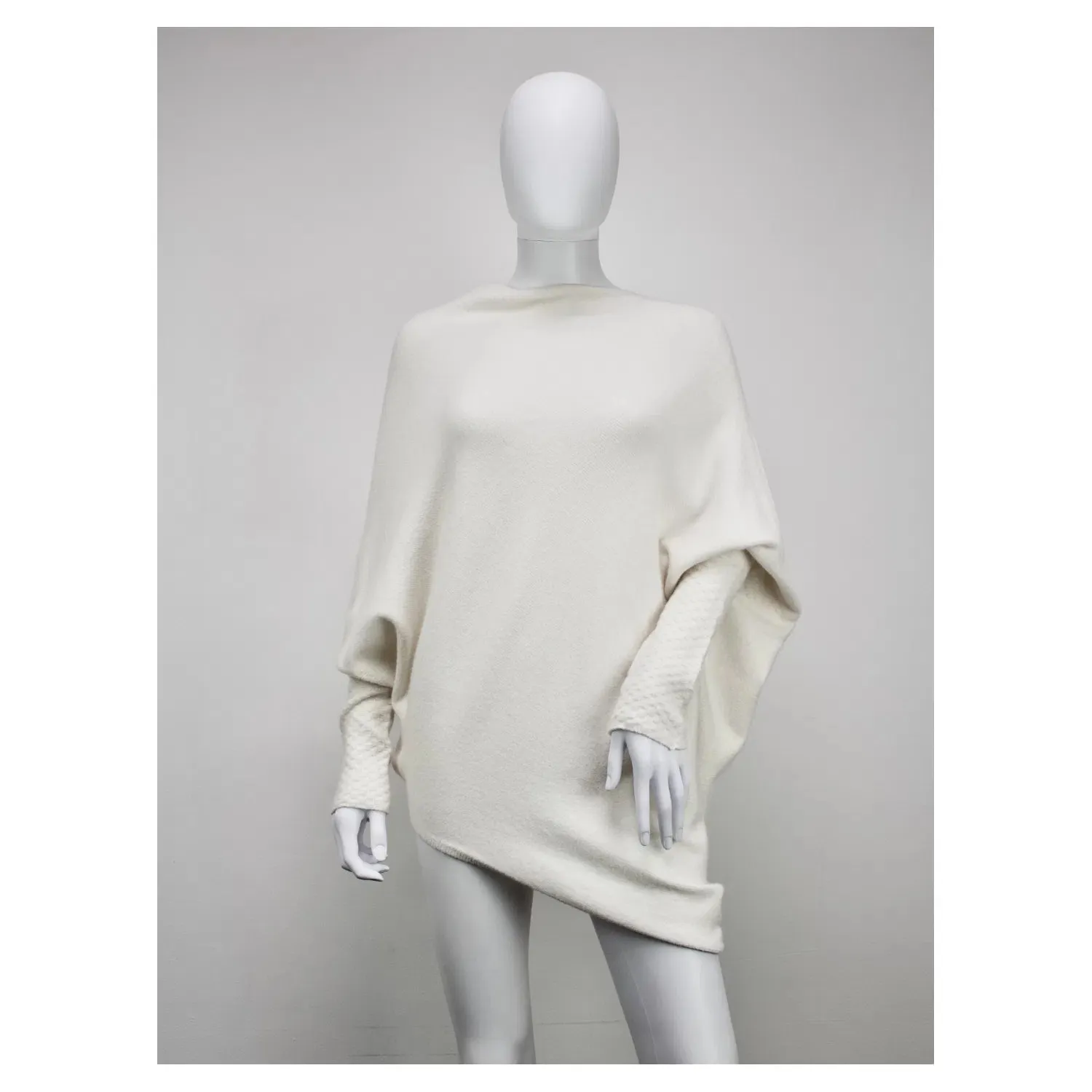 Audrey  Asymmetric Knitted Jumper