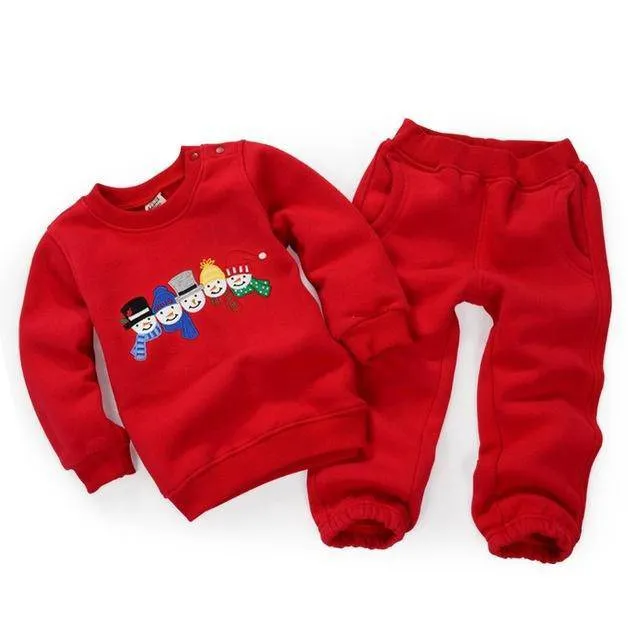 Baby Unisex Animals Sweatshirts Pants Outfit