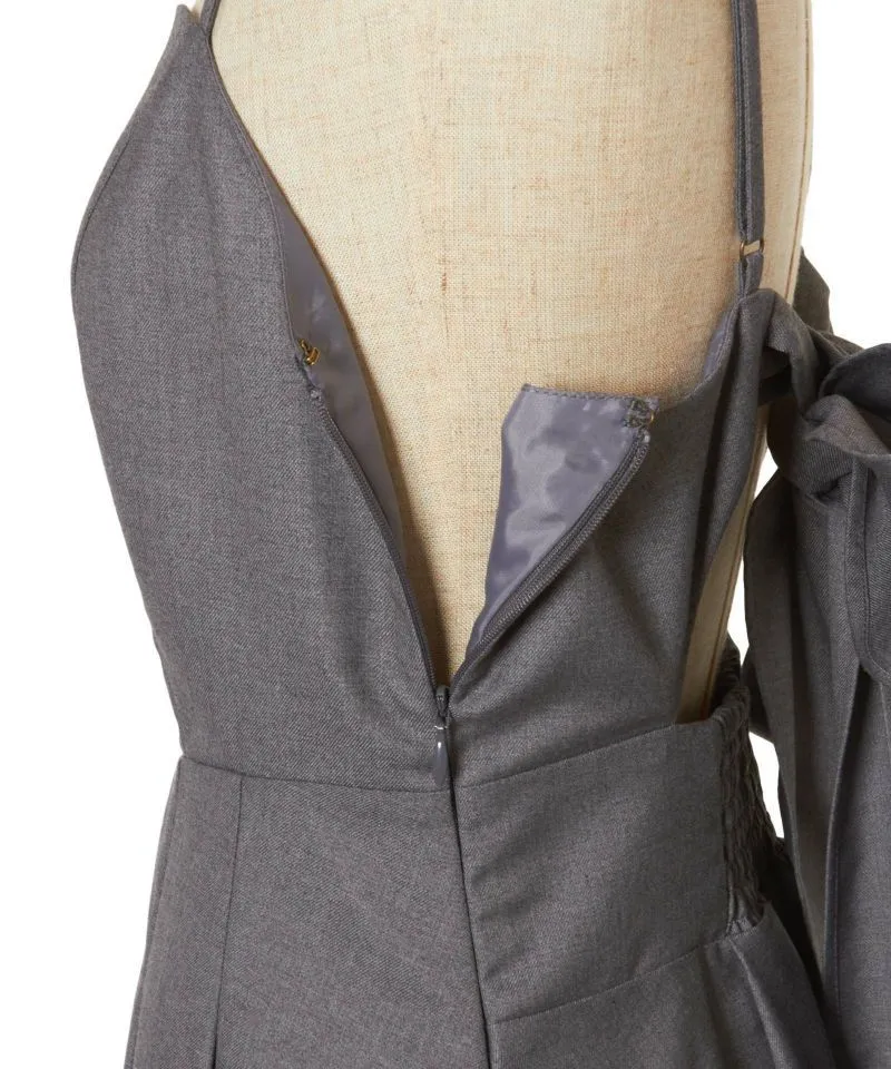 Back Cutting Cami Dress