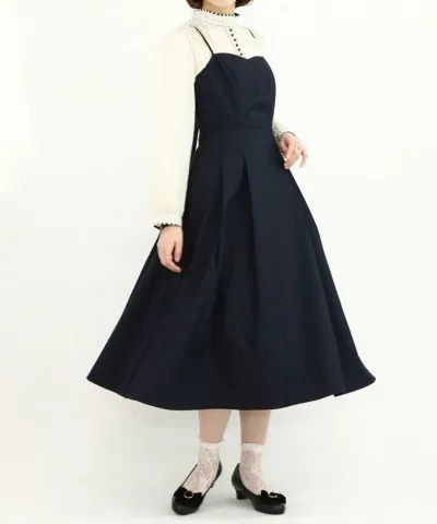 Back Cutting Cami Dress
