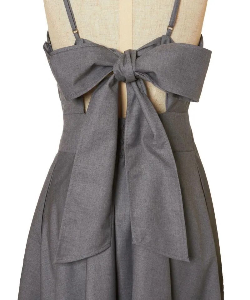 Back Cutting Cami Dress