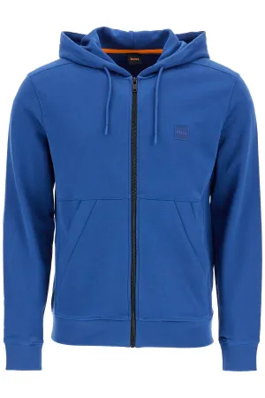 blue regular fit zip hoodie long sleeve 50508578 OPEN BLUE