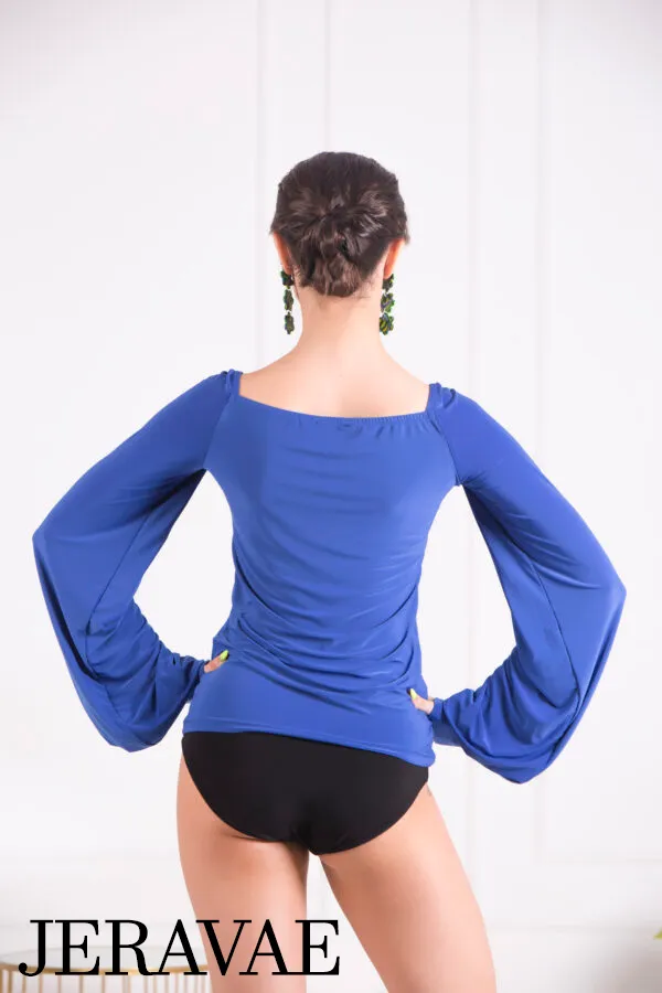 Body Positive Senga Dancewear ROSE Latin or Ballroom Practice Top with Square Neckline US Sizes 8-18 PRA 1074 in Stock