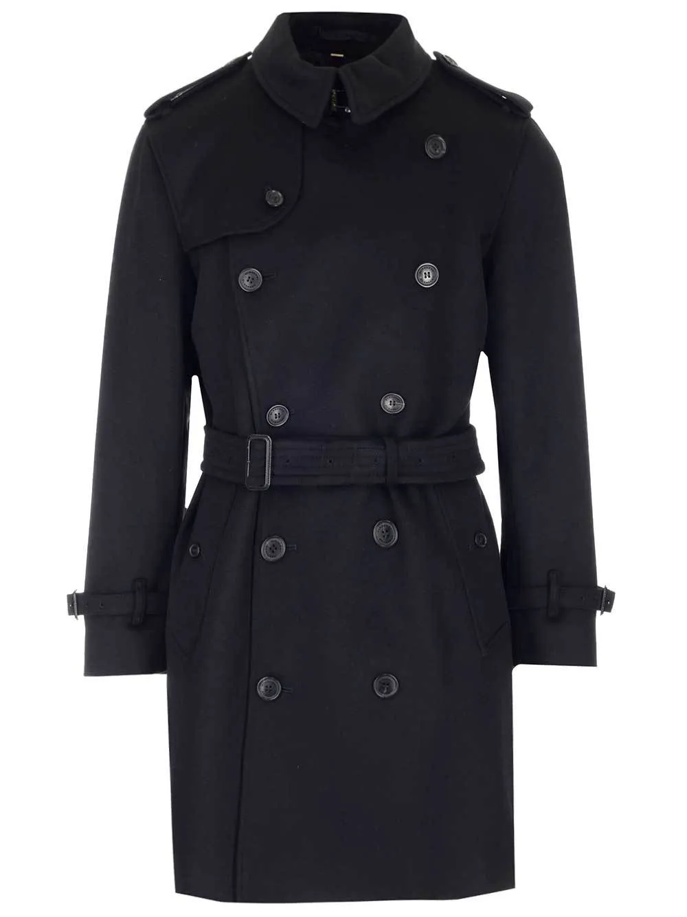 Burberry Classic Belted Double Breasted Trench Coat