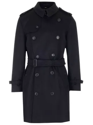 Burberry Classic Belted Double Breasted Trench Coat