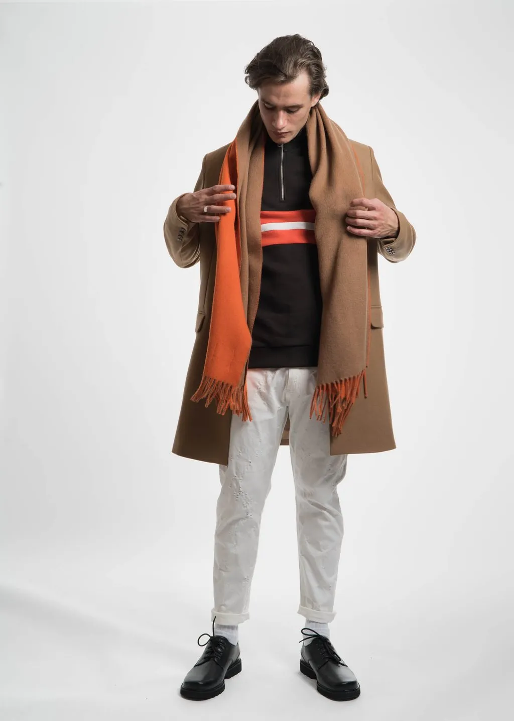 Camel Magnus Wool Coat