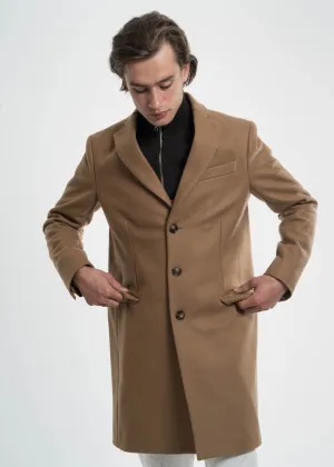 Camel Magnus Wool Coat