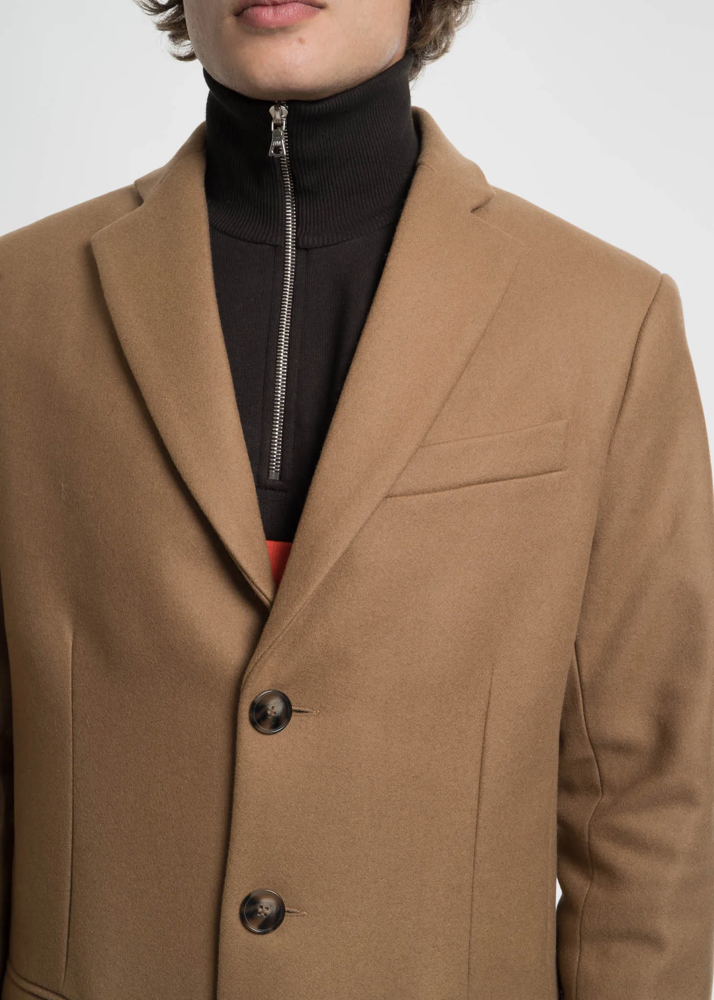 Camel Magnus Wool Coat