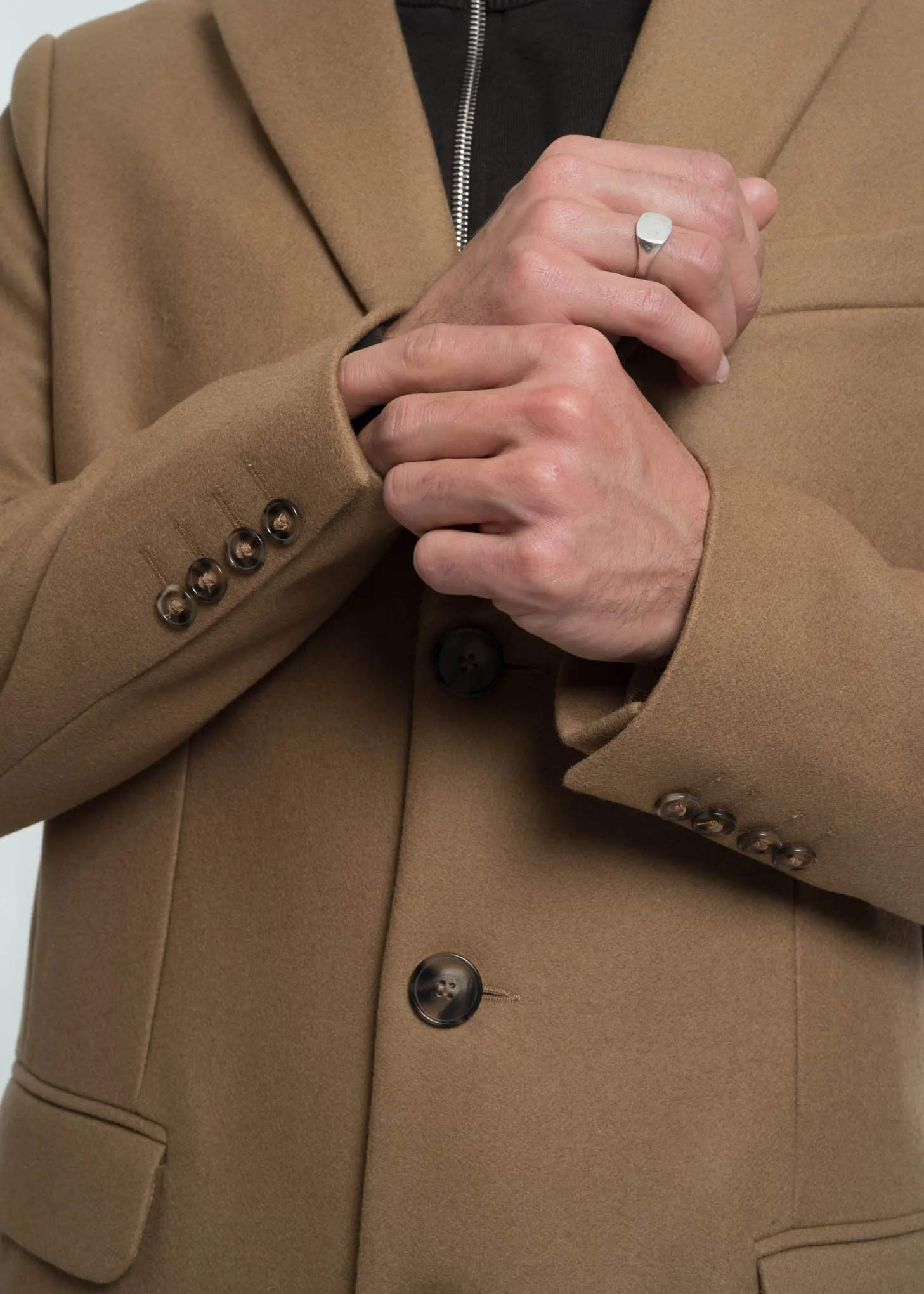 Camel Magnus Wool Coat