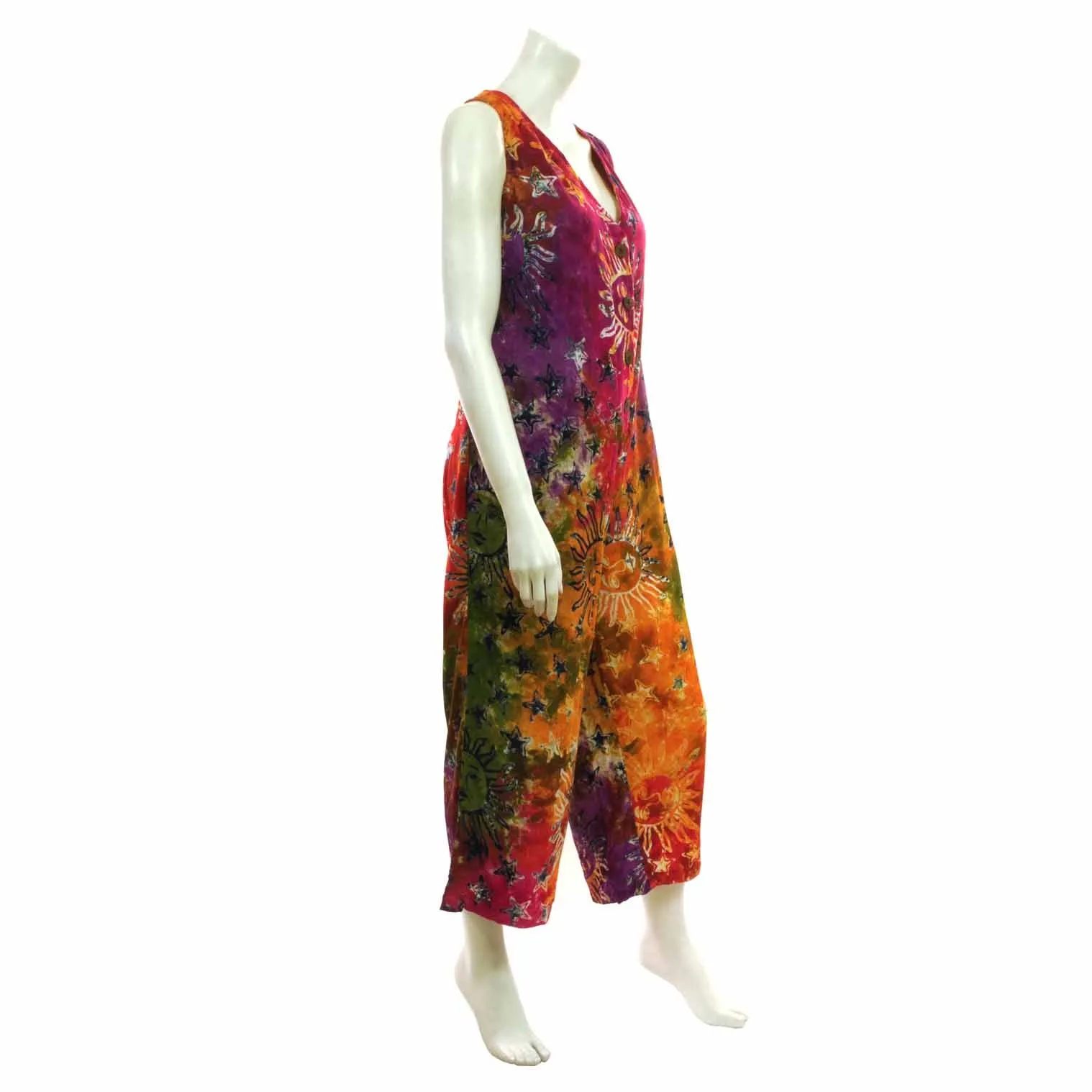 Celestial Button Jumpsuit