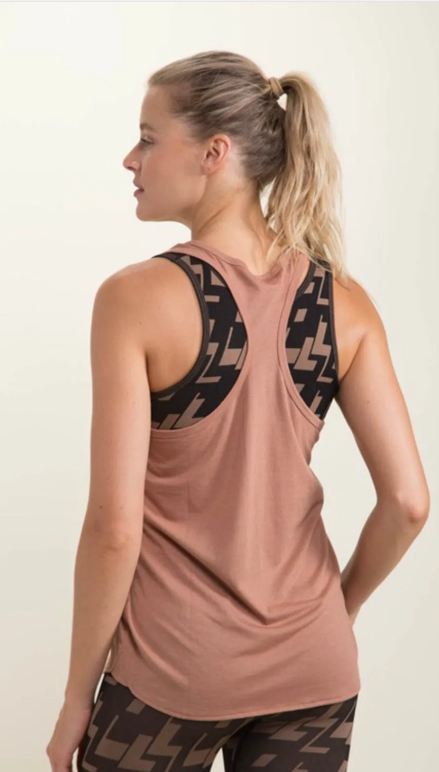 CLASSIC LIGHTWEIGHT RACERBACK TANK - BRINDLE