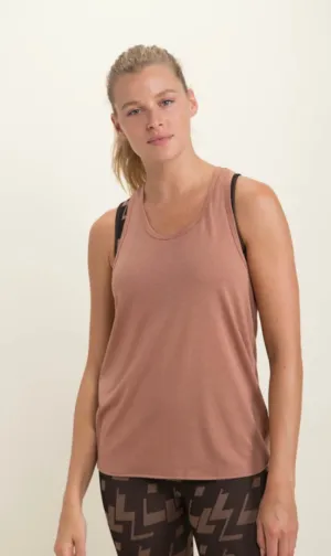 CLASSIC LIGHTWEIGHT RACERBACK TANK - BRINDLE