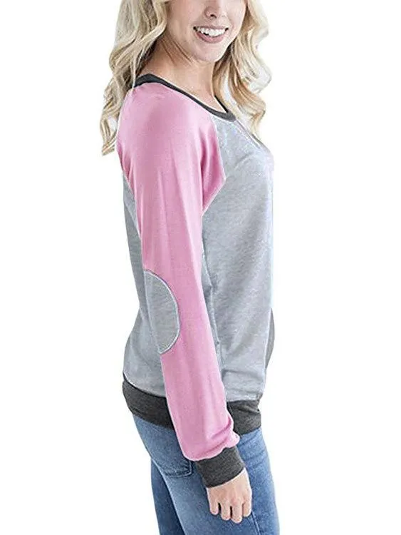 Custom Colorblock Kangaroo Pouch Pocket T-shirts