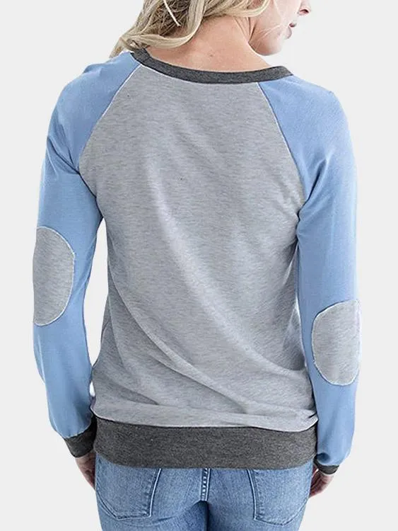 Custom Colorblock Kangaroo Pouch Pocket T-shirts