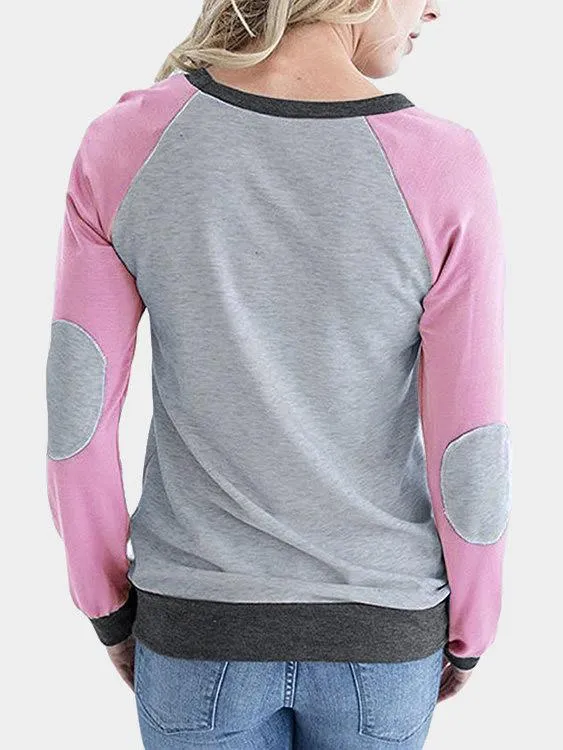 Custom Colorblock Kangaroo Pouch Pocket T-shirts