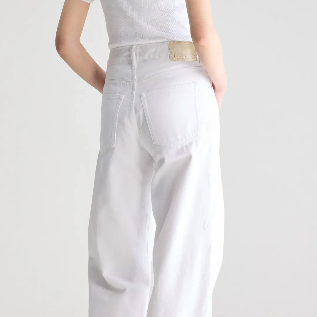 Denim N.97 Wide Jeans (White)