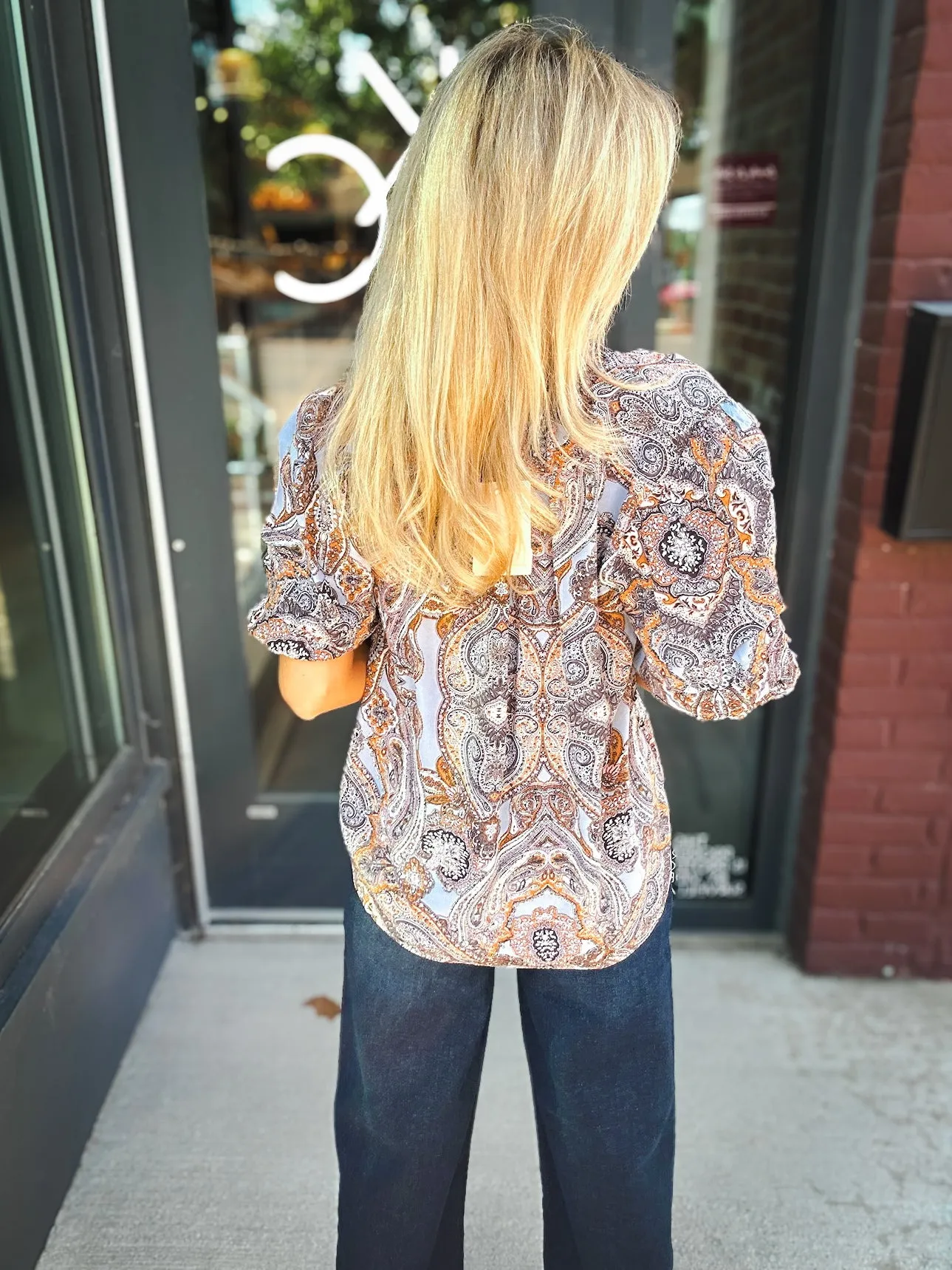 Elan Eye-catching Charm Blouse