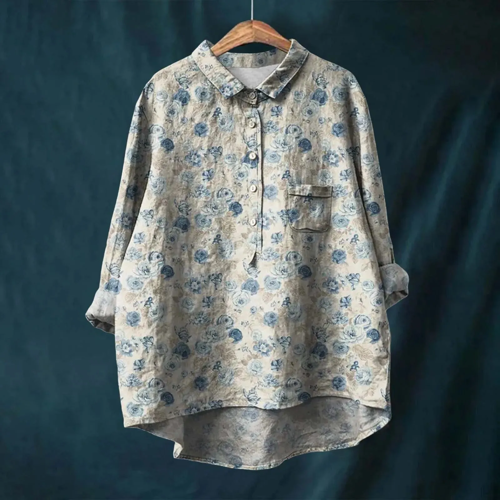 ELENA® | LIGHT FLORAL SHIRT