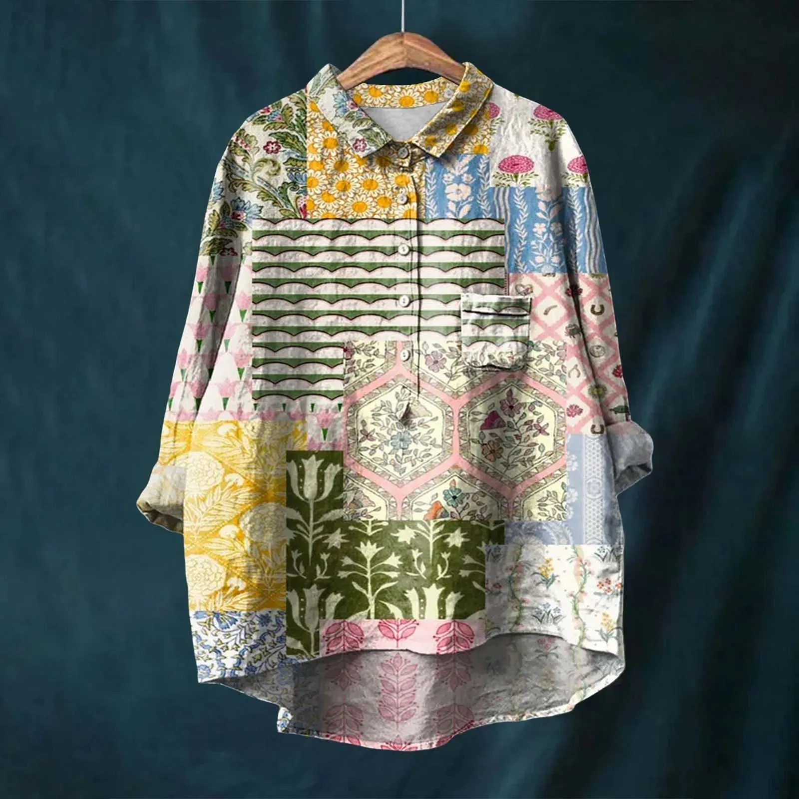 ELENA® | LIGHT FLORAL SHIRT