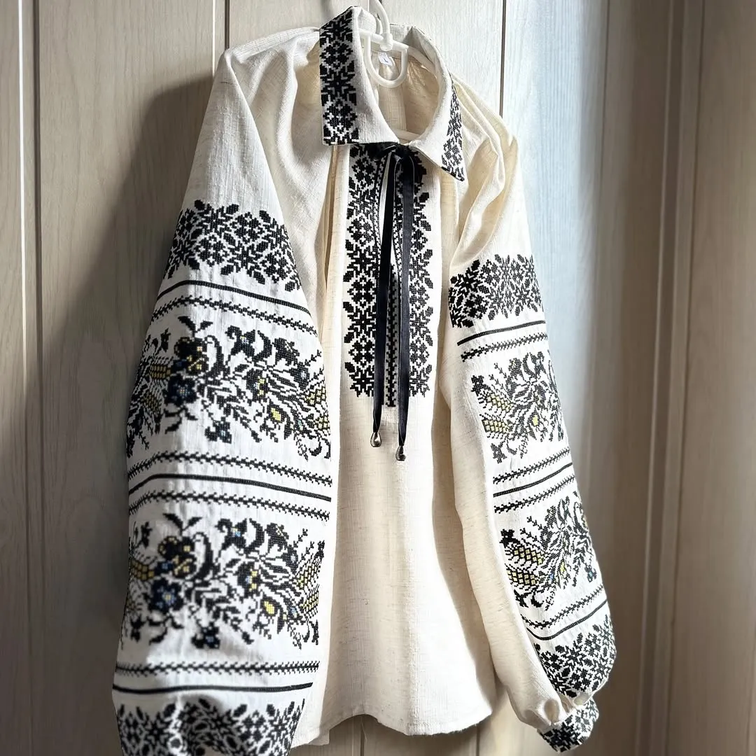 Embroidered blouse for women in Ukrainian style