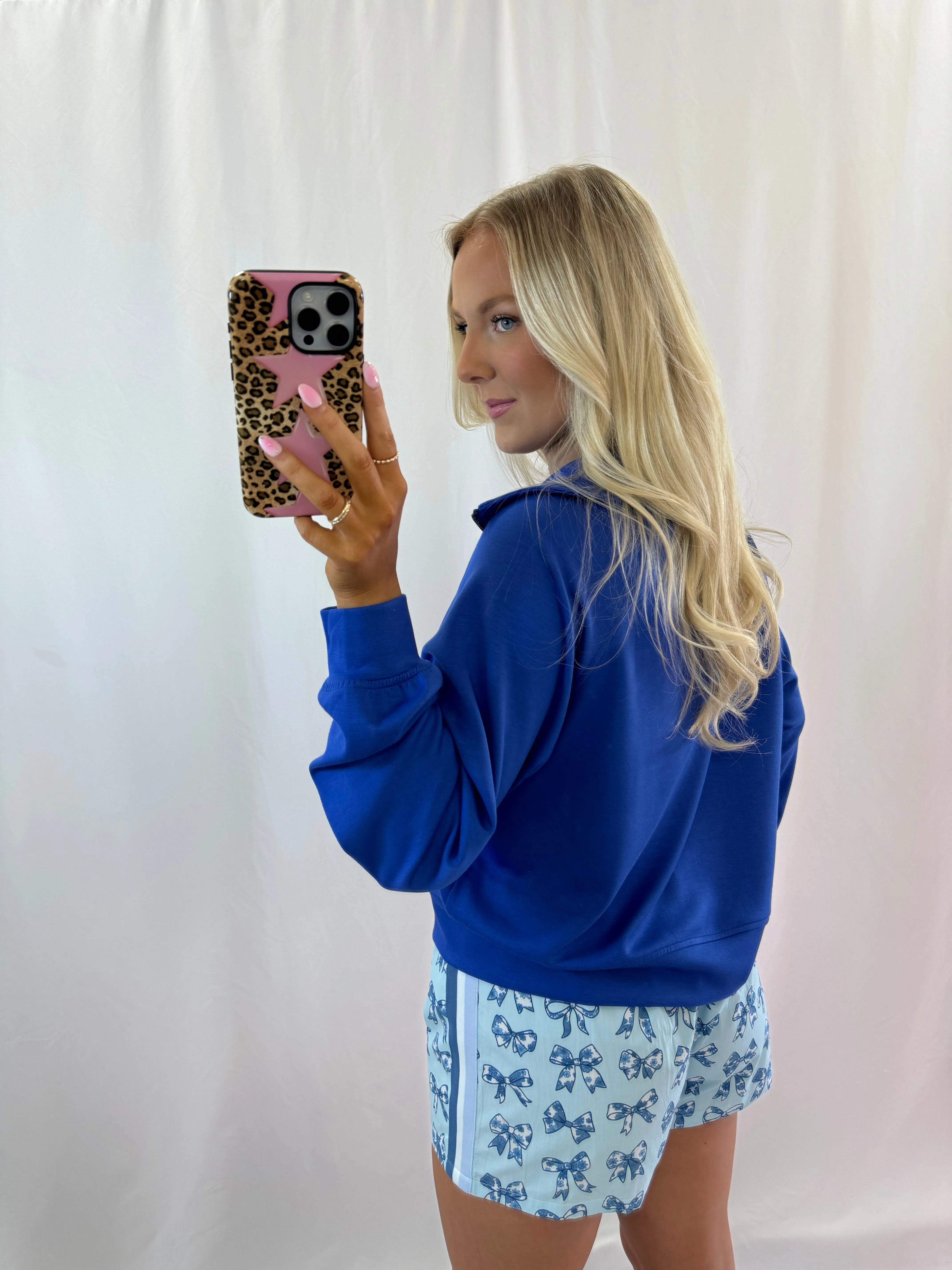 Endless Blue Quarter Zip