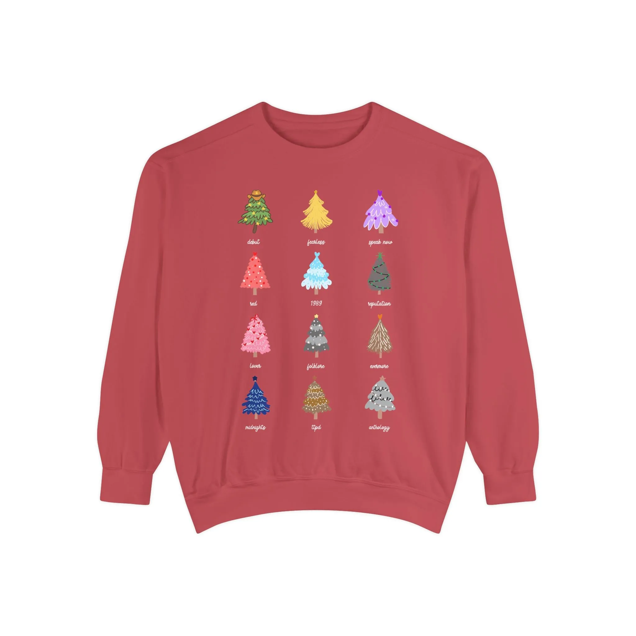 Eras Trees Sweatshirt Comfort Colors