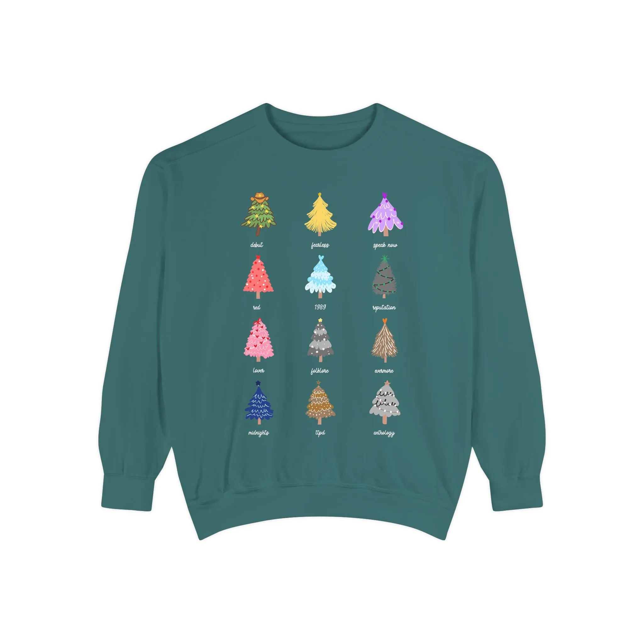 Eras Trees Sweatshirt Comfort Colors