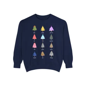 Eras Trees Sweatshirt Comfort Colors
