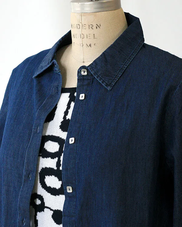 Eterna Lightweight Denim Tunic