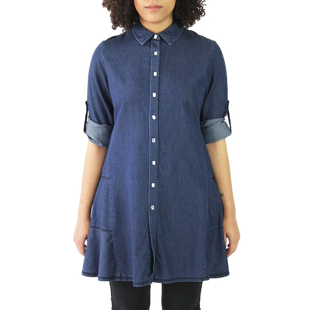 Eterna Lightweight Denim Tunic