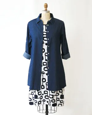 Eterna Lightweight Denim Tunic