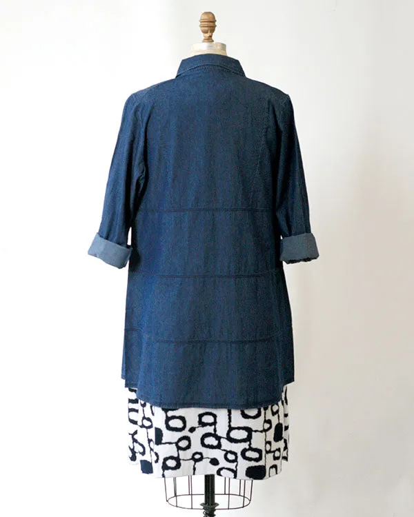 Eterna Lightweight Denim Tunic