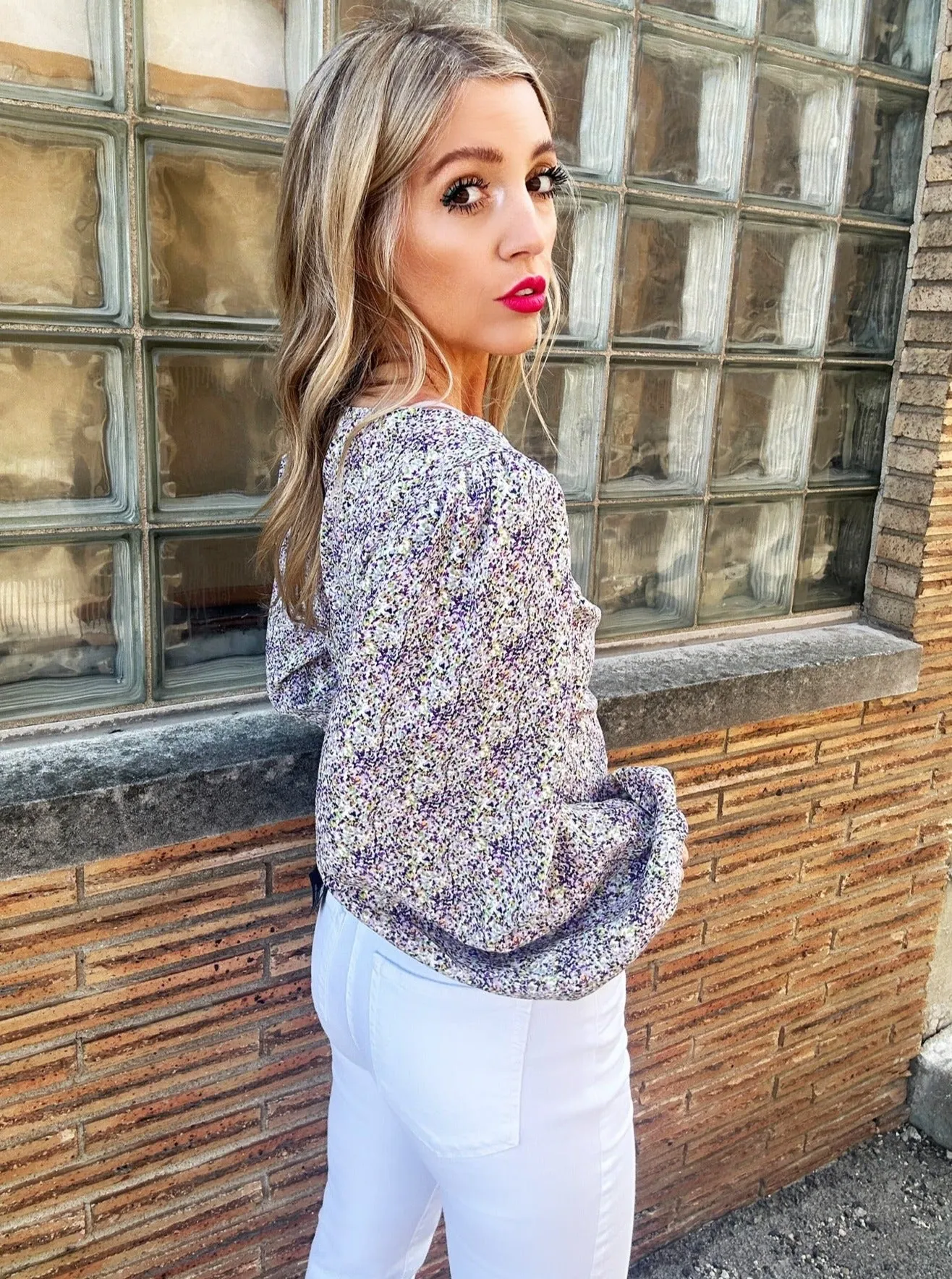 Floral Elegance Top
