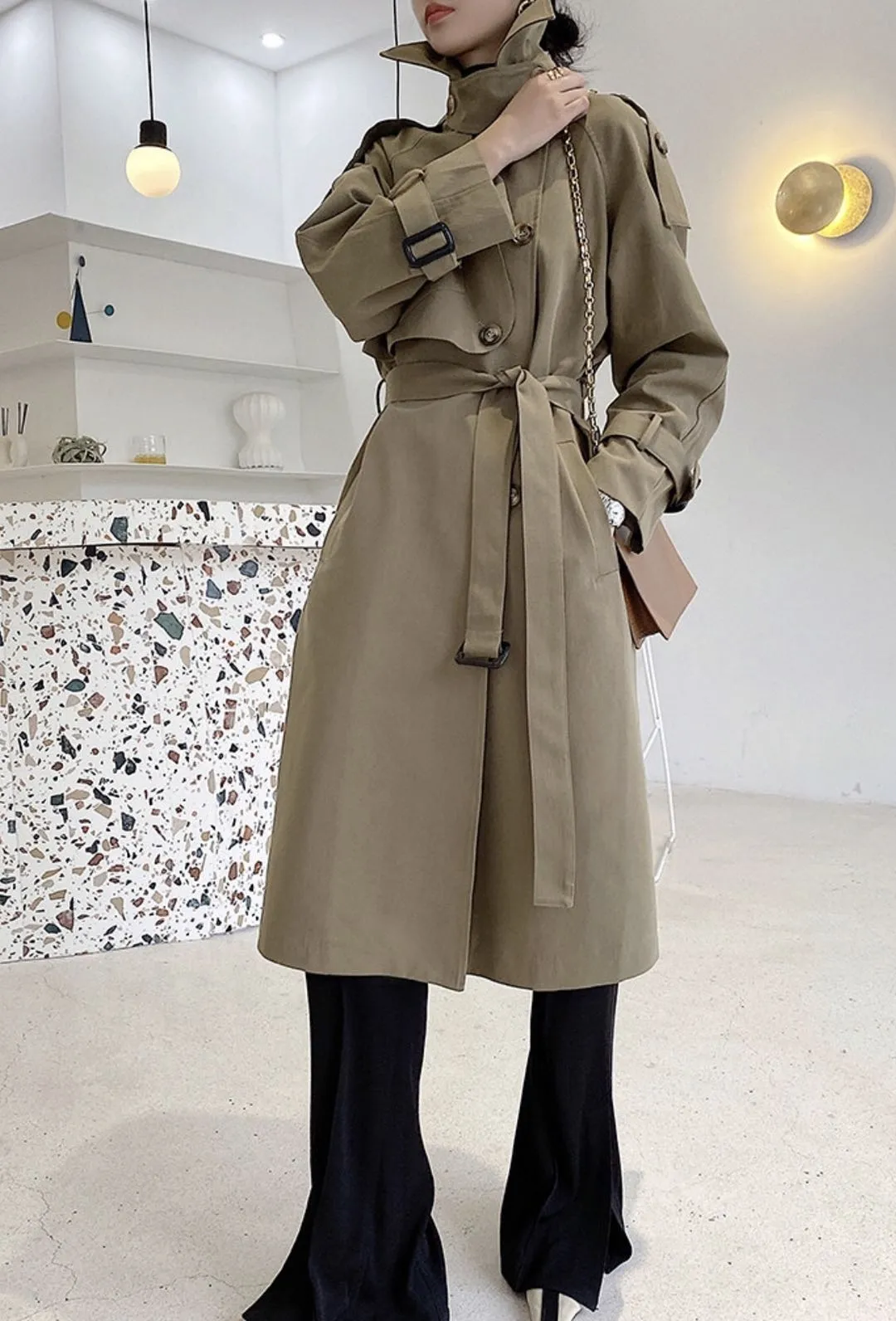 Forrest Classic Midi Trench Coat [2 Colours]