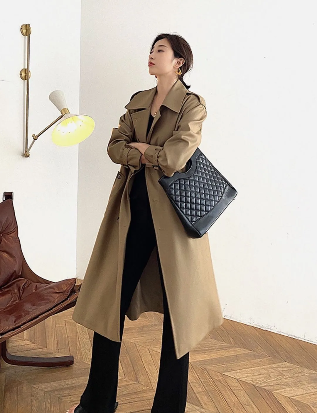 Forrest Classic Midi Trench Coat [2 Colours]