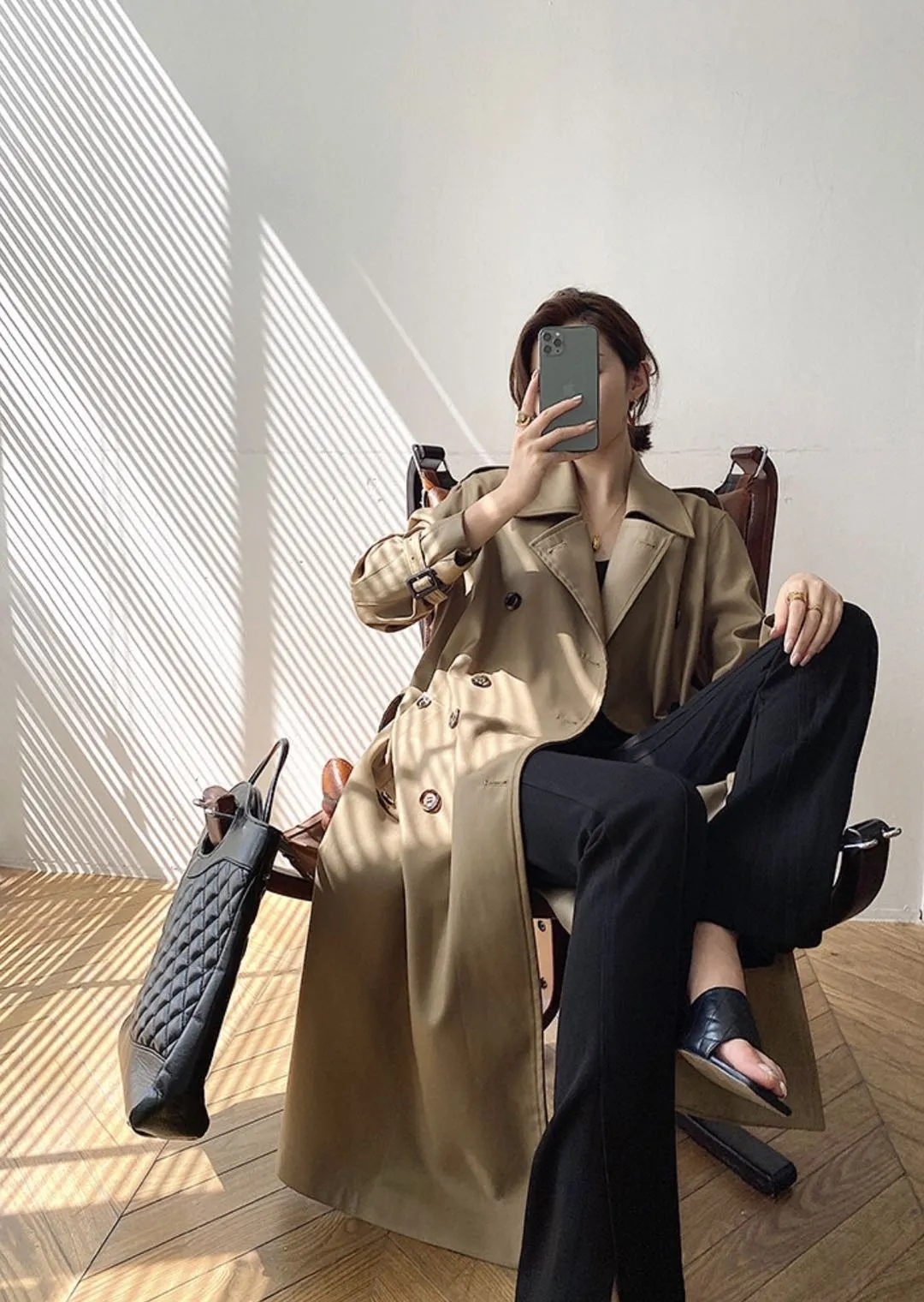 Forrest Classic Midi Trench Coat [2 Colours]