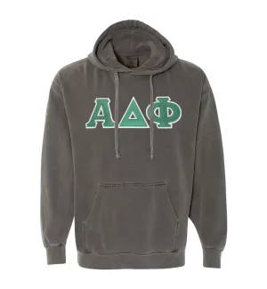Fraternity Comfort Colors Greek Letter Hoodie