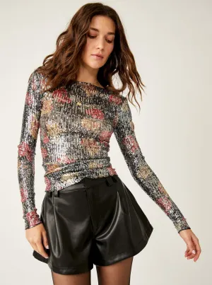 Free People Printed Gold Rush