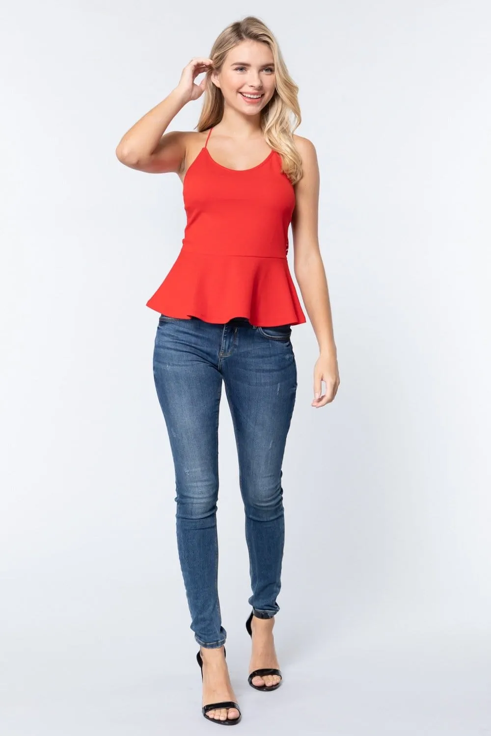 Geovan V-neck Knit Top