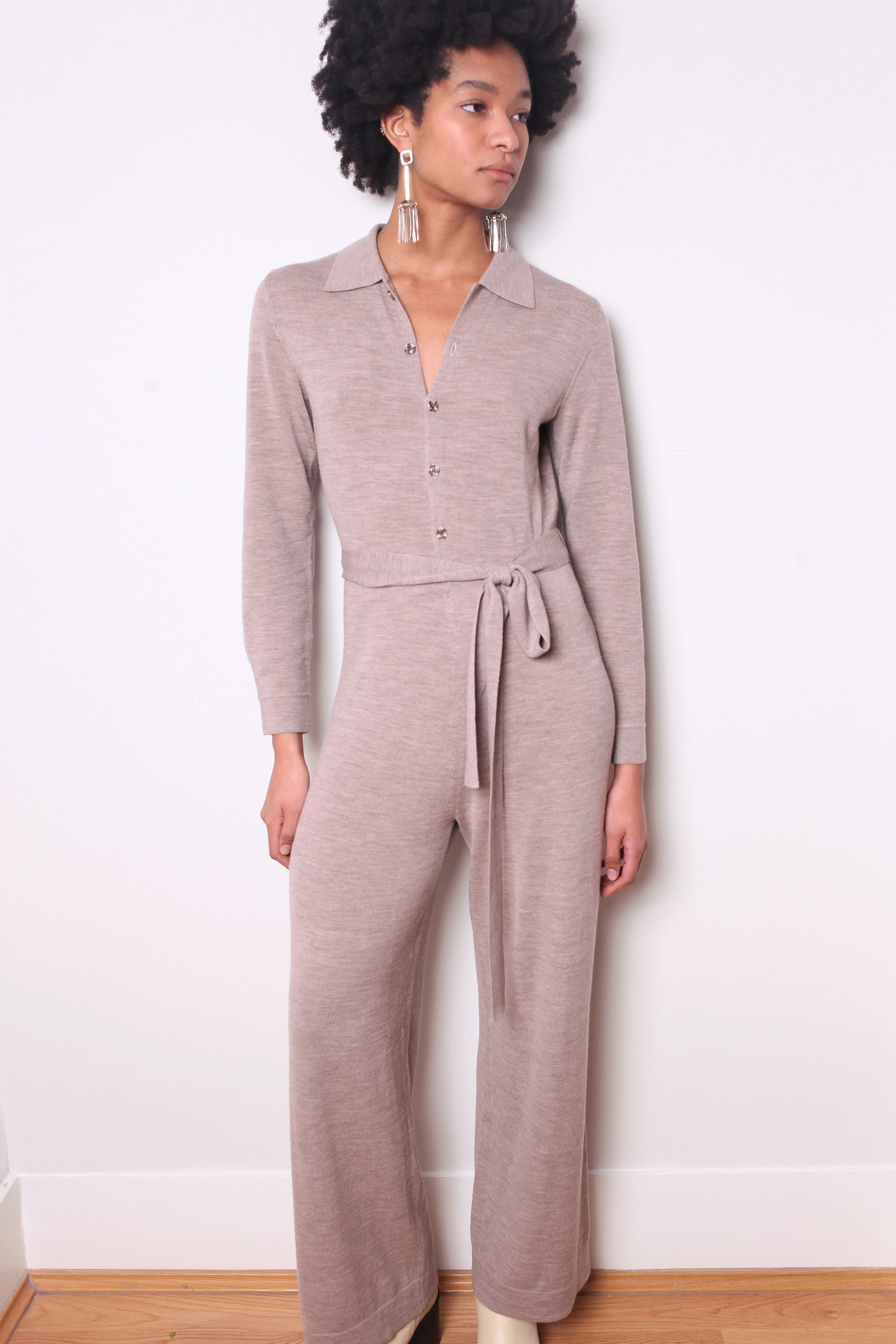 Gray Jumpsuit - Barley
