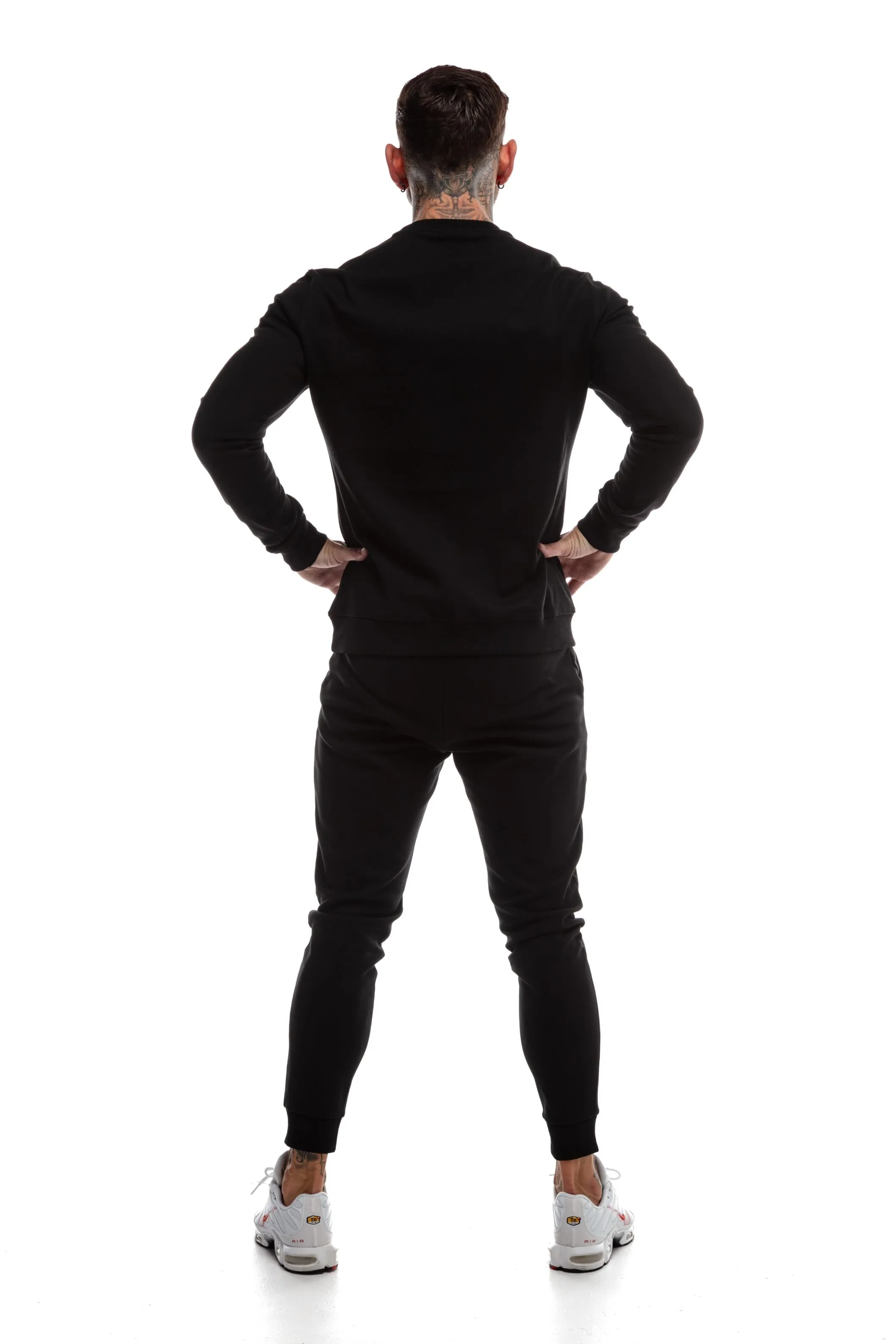 GymFreak Mens Power Sweatshirt - Black