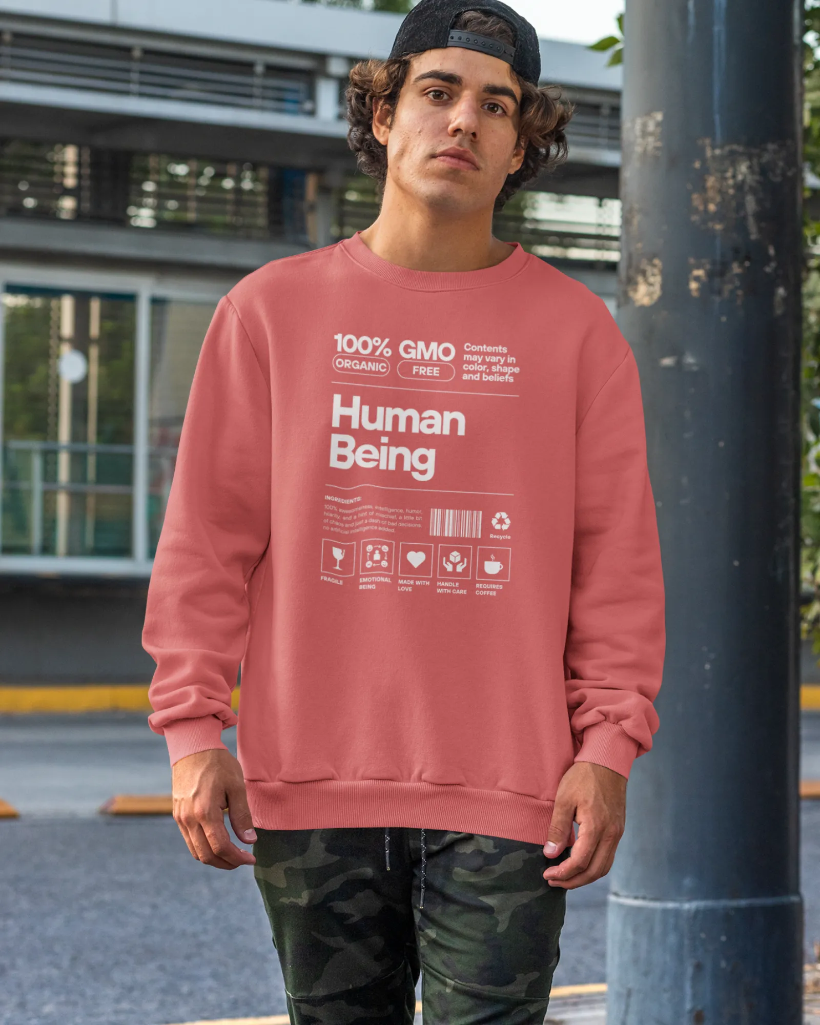 Human Being Dark - Men's Sweatshirts