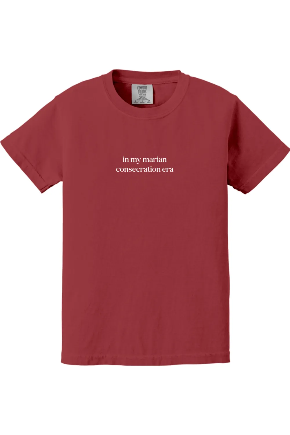 In My Marian Consecration Era Youth T-shirt - Comfort Colors