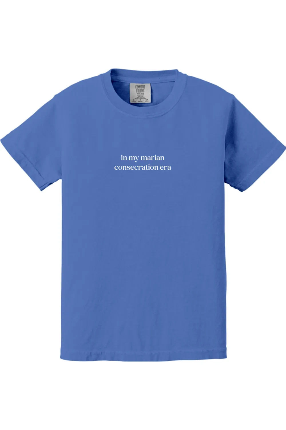 In My Marian Consecration Era Youth T-shirt - Comfort Colors