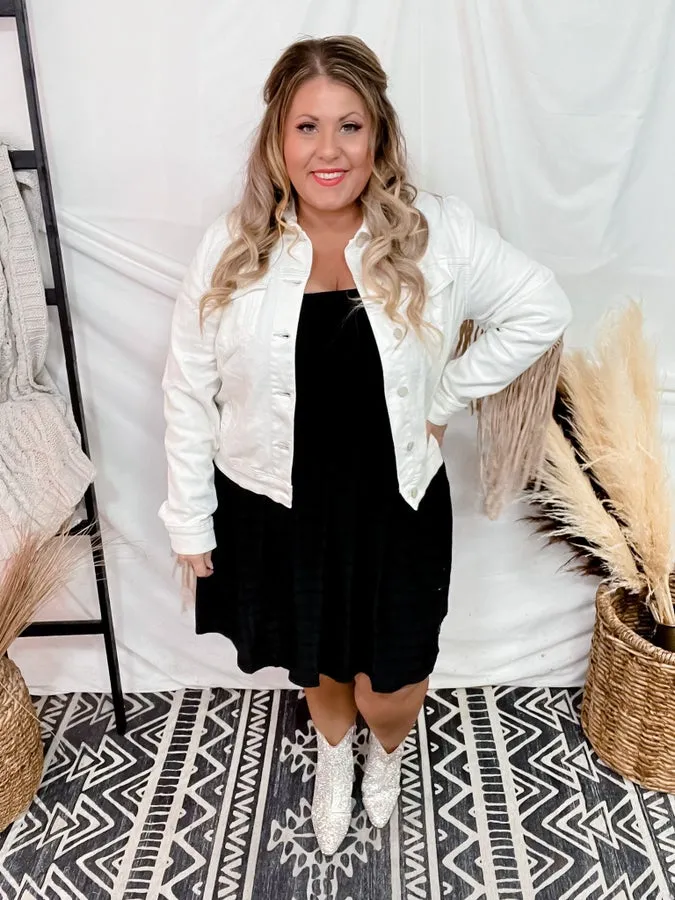Judy Blue Off White Fringe Jacket FINAL SALE