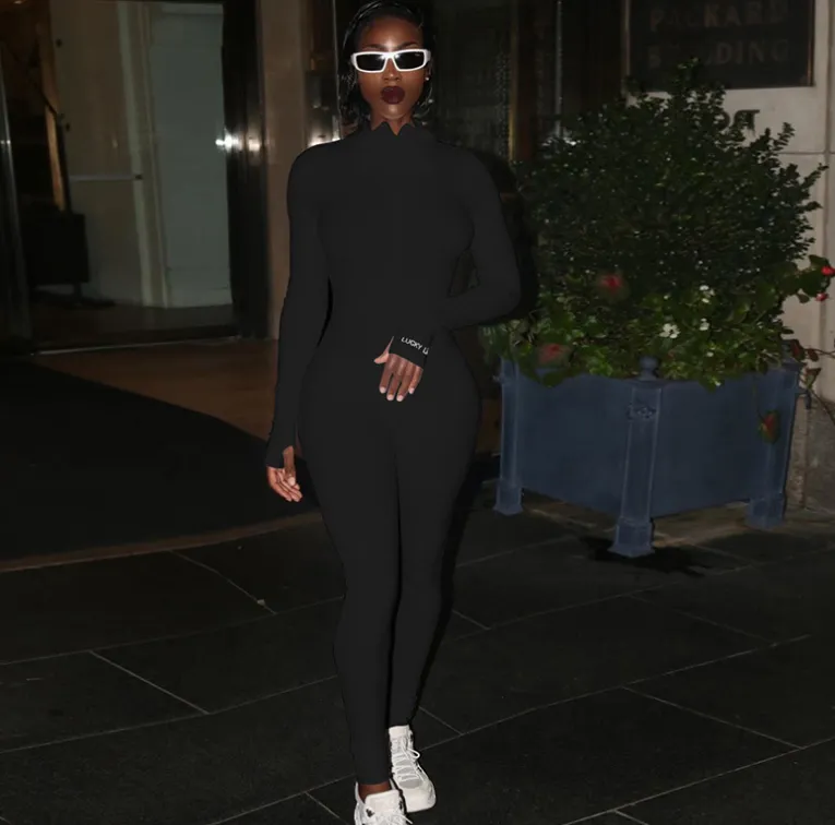 Keep it Cute Long Sleeve Fashion Jumpsuit